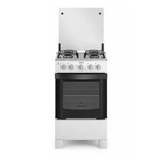 Fogão 4 Bocas Branco Itatiaia de chão Star Clean a gás Forno 51L com porta de vidro BIVOLT