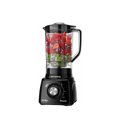 Imagem 1 de 1 de Liquidificador Turbo Power Mondial 550W - L-99 FB